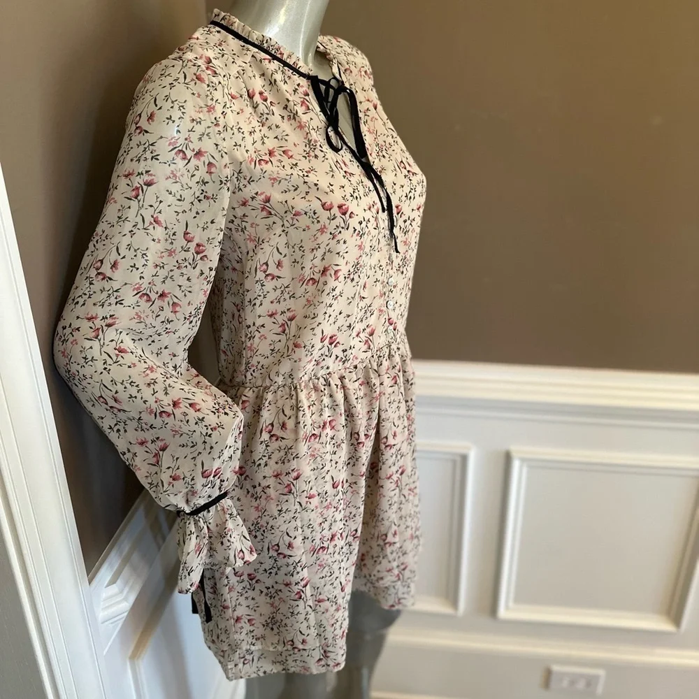 NWT Lost & Wander Floral Mini Dress Sz XS